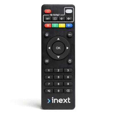 Універсальний пульт iNeXT до TV5/TV5 ultra/TV4/4K ultra/TV3/4K2 inext RCU inext (NXT-013)