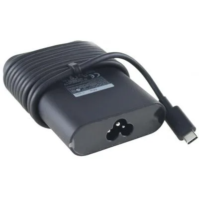 Блок живлення до ноутбуку Dell 65W 20V, Type-C, Oval-корпус (HA65NM170 / A40243)