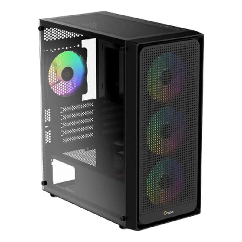 Корпус для ПК OCYPUS GAMMA C50 BK ARGB (GAMMA-C50-BKG400XX-GL)