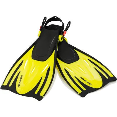 Ласти Aqua Speed Wombat Kid 528-18-2 чорний, жовтий 32-37 (5908217630353)