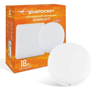 Світильник точковий Євросвітло LED-SR-120-18 6400К без рамки