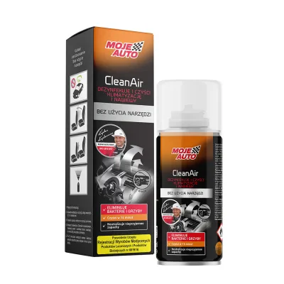 Ароматизатор для автомобіля MOJE AUTO CleanAir Black 150мл (19-595)