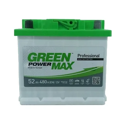 Акумулятор автомобільний GREEN POWER MAX 52Аh (000022379)