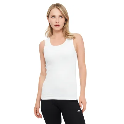 Майка Kappa Canotta Spalla Larga K2406 Bianco білий S (8016279473928)