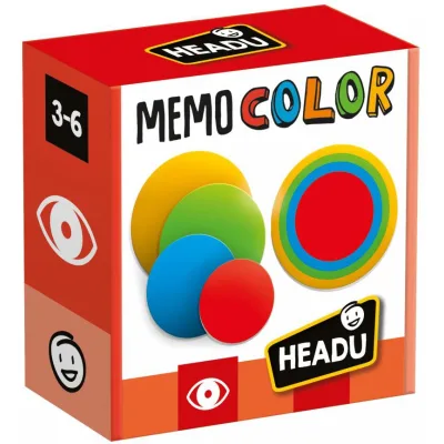 Розвиваюча іграшка Headu гра Мемо кольори (MU51289)