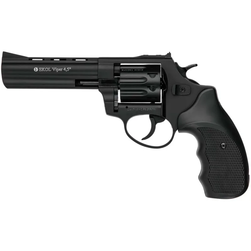 Револьвер Флобера Voltran Ekol Viper 4.5" (чорний / пластик)