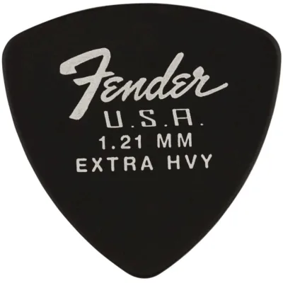 Медіатор Fender 346 Shape Dura-Tone 1.21 Delrin Picks Black 12 Pack (237002)