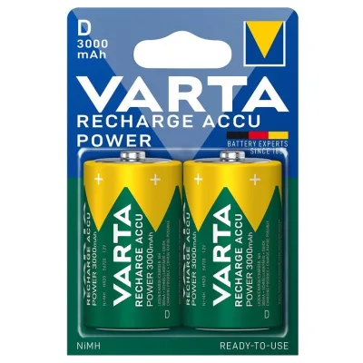 Акумулятор D (LR20) Power NI-MH 3000mAh * 2 Varta (56720101412)
