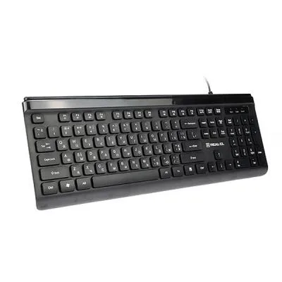 Клавіатура REAL-EL 7085 Comfort Black (EL123100032)