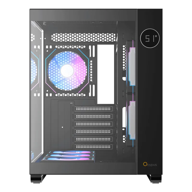 Корпус для ПК OCYPUS IOTA C70 BK ARGB (IOTA-C70-BKD600XX-GL)