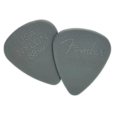 Медіатор Fender 351 Shape Nylon Picks 0.88 12 Pack Dark Gray (236925)