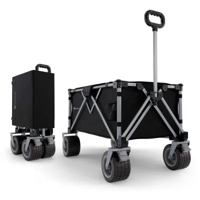 Коляска Kinderkraft Rollster Mystic складная туристическая тележка Black (KSROLL00BLK0000) (5902533928736)