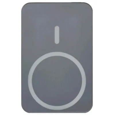 Батарея універсальна EMOS 10000mAh WI1046, 20W, Wireless, grey (B0551GY)
