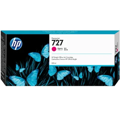 Картридж HP DJ No.727 XXL Magenta 300-ml (F9J77A)
