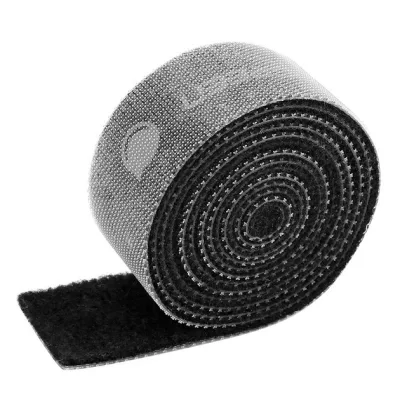 Набір для кріплення стрічка-липучка LP124 20mm Cable Tie Band 5m Black Ugreen (40356)