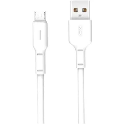 Дата кабель USB 2.0 AM to Micro 5P 1.0m 3A white XO (NB112-M-WH)