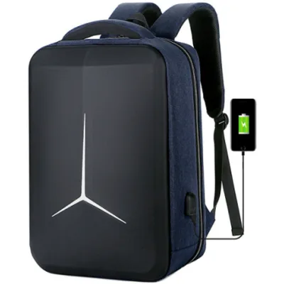Рюкзак для ноутбука Voltronic 15.6", TT-2020-2Bl, Nylon, Polyester, Oxford, Blue USB (TT-2020-2Bl)