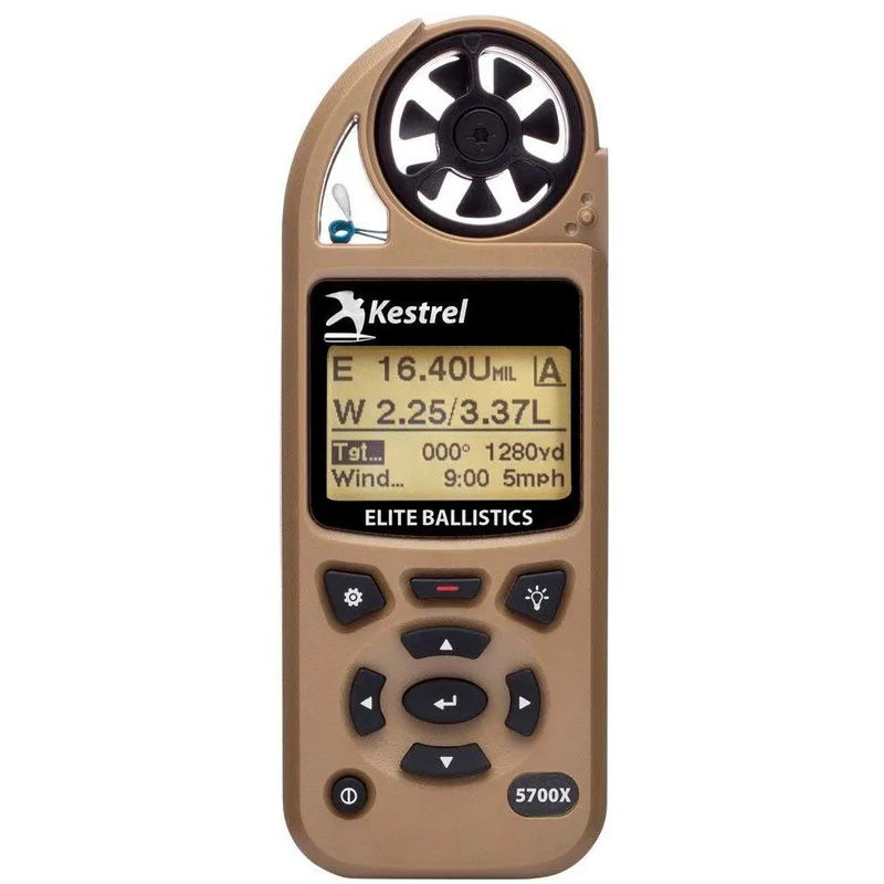 Метеостанція Kestrel 5700X Elite Applied Ballistics & Bluetooth. Колір - TAN (пісочний)
