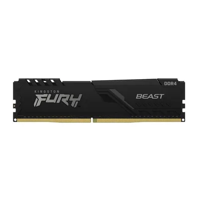 Модуль пам'яті для комп'ютера DDR4 16GB 3200 MHz Beast Black Kingston Fury (ex.HyperX) (KF432C16BB/16)