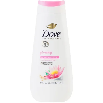 Гель для душу Dove Сяйво шкіри 225 мл (8720181465857/8720181222412)