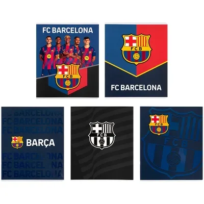 Зошит Kite FC Barcelona, 24 аркуша, клітинка (BC26-238)