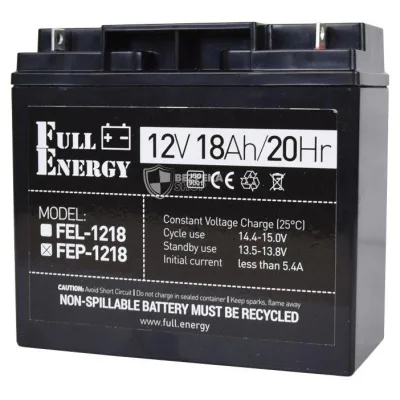 Батарея до ДБЖ Full Energy 12В 18Аг (FEP-1218)