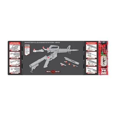 Набір для чистки зброї Real Avid Master Cleaning Station AR15 (AVMCS-AR)