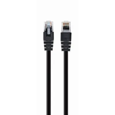 Патч-корд 7.5м UTP cat 5e CCA black Cablexpert (PP12-7.5M/BK)