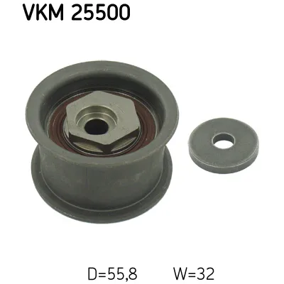 Ролик натягувача ременя SKF VKM 25500