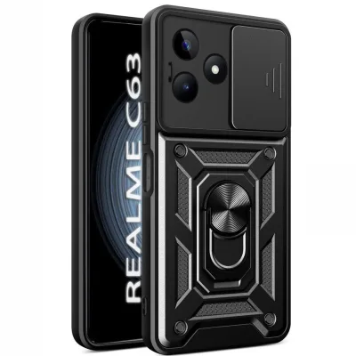 Чохол до мобільного телефона BeCover Military Realme C63 Black (712178)