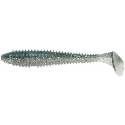 Силікон рибальський Keitech Swing Impact FAT 3.8" (6 шт/упак) ц:431 silver shiner (1551.01.08)