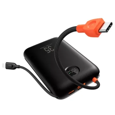 Батарея універсальна VEGER 30000mAh K3 35W PD QC3.0 black (6977525750137)