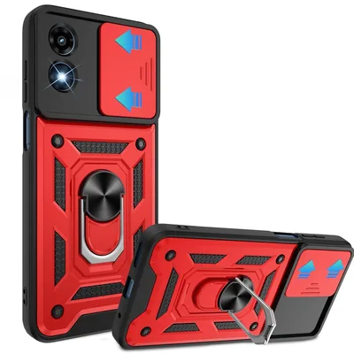 Чохол до мобільного телефона BeCover Military Motorola Moto G04/G04s Red (713065)