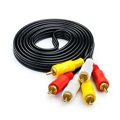 Кабель мультимедійний 3xRCA M to 3xRCA M 5.0m Atcom (10713)