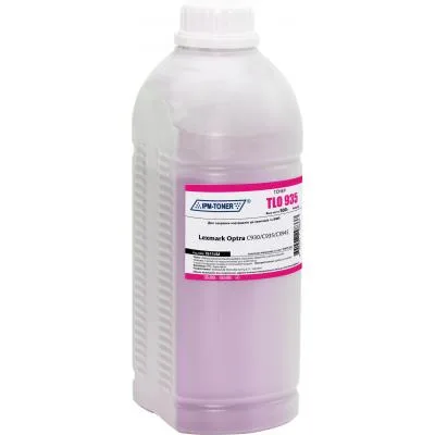 Тонер Lexmark Optra C935, 500г Magenta IPM (TB114M)