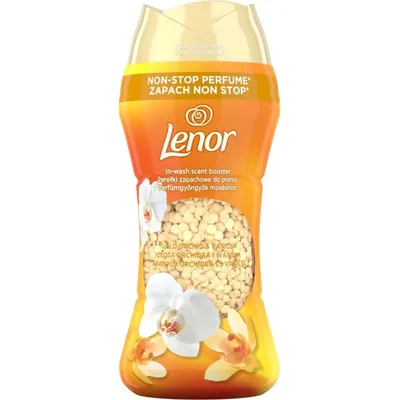 Кондиціонер для білизни Lenor Парфумовані гранули Золота орхідея та ваніль 195 г (8700216708517)