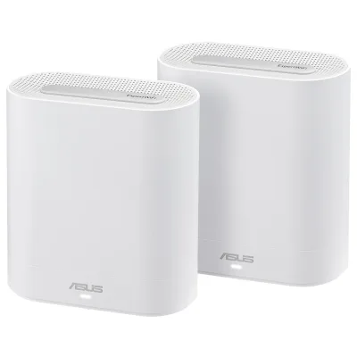 Точка доступу Wi-Fi ASUS EBM68 2pk White (90IG07V0-MO3A40)