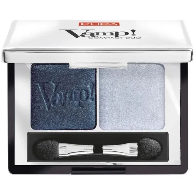 Тіні для повік Pupa Vamp! Compact Duo Eyeshadow 12 - Magnetic Blue (8011607238064)
