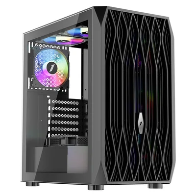 Корпус для ПК 1stPlayer AY7-BK-4F1