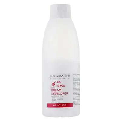 Окислювач для волосся Spa Master Cream Developer 30 Vol Крем 9% 100 мл (3800010527941)