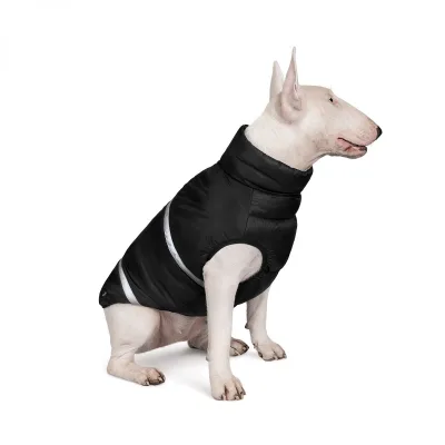 Жилет для тварин Pet Fashion "Big Boss" 4XL чорний (4823082423965)