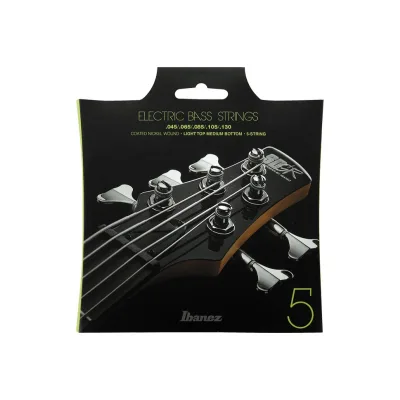 Струни для гітари Ibanez IEBS5C Bass Guitar Strings 45-130 (301876)