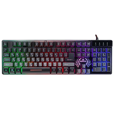 Клавіатура REAL-EL 7090 Comfort Backlit Black (EL123100031)