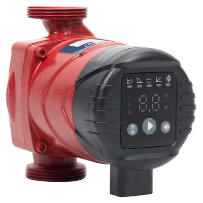 Насос циркуляційний енергозберігаючий 10-45Вт Hmax 6м Qmax 52л/хв Ø1½" 130мм + гайки Ø1" WETRON (774352)