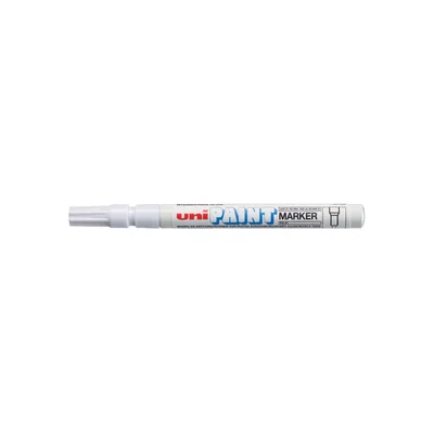 Маркер UNI Paint 0,8-1,2 мм, білий (PX-21.White)