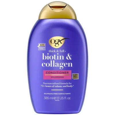 Кондиціонер для волосся OGX Biotin&Collagen для позбавлених об'єму, тонк. волосся 385 мл (0022796976710)