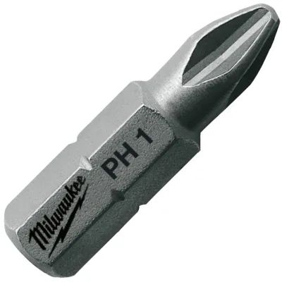 Набір біт Milwaukee PH1, 25мм, 25шт (4932399586)