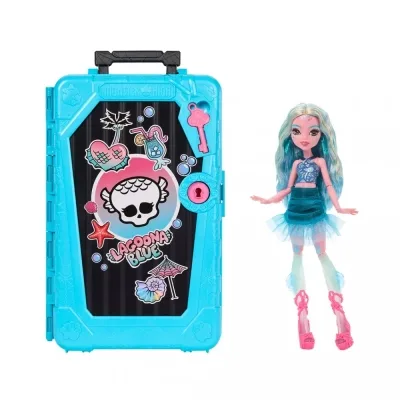 Лялька Monster High Набір-сюрприз Кошмарні канікули Жахо-секрети Лагуни (JDR51)