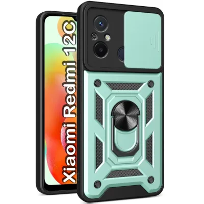 Чохол до мобільного телефона BeCover Military Xiaomi Redmi 12C Dark Green (709167)