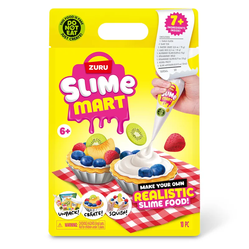 Ігровий набір Slime Mart Shopping Bag Фруктовий тарт (15901E)
